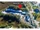 Aerial view showcasing convenient boat and RV storage facilities within the community at 8141 Aquila St # 342, Port Richey, FL 34668