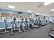Fully equipped gym with treadmills and ellipticals at 880 Mandalay Ave # N710, Clearwater Beach, FL 33767