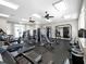 Community gym offers treadmills, free weights, and weight machines for residents to stay active and healthy at 11208 Leland Groves Dr, Riverview, FL 33579