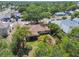 Charming single-story home with lush greenery, screened porch, and mature trees in a peaceful neighborhood at 11383 Pickford St, Spring Hill, FL 34609