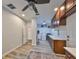 Functional laundry room with plenty of cabinetry, counter space, shelving and a washer and dryer at 11407 Leland Groves Dr, Riverview, FL 33579
