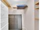 Walk-in closet features wire shelving, drawers, and extra storage at 1270 Gulf Blvd # 1904, Clearwater Beach, FL 33767