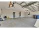 Spacious garage interior with ample storage, ready for vehicle parking and projects at 1806 Mira Lago Cir, Ruskin, FL 33570