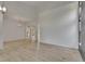 Living room with lots of space and light wood floors and an open floor plan at 1806 Mira Lago Cir, Ruskin, FL 33570