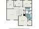 Upstairs floor plan featuring multiple bedrooms, hall, two baths, and a walk-in closet at 1830 Citrus Orchard Way, Valrico, FL 33594