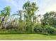 Large wooded lot ready for development or preservation, with well-maintained grass at 21422 Draycott Way, Land O Lakes, FL 34637
