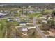 Neighborhood aerial view showcasing nearby tennis courts and manicured lawns at 2190 Fairway S Ave, St Petersburg, FL 33712