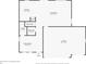 First floor plan displaying kitchen, living room, dining room, garage, and entry, showing layout and dimensions at 2190 Fairway S Ave, St Petersburg, FL 33712