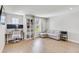 Cozy office with a sleeper sofa, desk with dual monitors, and bookshelf at 2190 Fairway S Ave, St Petersburg, FL 33712