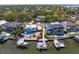 Stunning waterfront homes with private docks and pools in a beautiful, tree-lined neighborhood at 2501 S Dundee St, Tampa, FL 33629