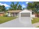 Charming single-story home featuring a large two-car garage and well-maintained landscaping at 2719 Cypress Hollow Ct, New Port Richey, FL 34655
