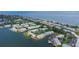 Waterfront condo community featuring boat docks, mature trees, and nearby parking at 5129 Se Salmon Se Dr # A, St Petersburg, FL 33705