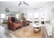 Cozy living room with comfortable seating, natural light, and stylish decor at 5129 Se Salmon Se Dr # A, St Petersburg, FL 33705