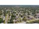 Aerial view of the neighborhood and beautiful mature trees at 5601 16Th N St, St Petersburg, FL 33703