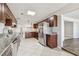 Updated kitchen with stainless steel appliances, granite countertops and ample cabinetry at 5601 16Th N St, St Petersburg, FL 33703