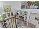 Open-concept living area with a large kitchen island, and a kitchen with modern appliances at 879 De Soto Blvd, Tarpon Springs, FL 34689