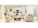 Bright and airy living room with comfortable seating, neutral colors, and an open layout at 11857 Sparkling Topaz Cv, Parrish, FL 34219