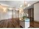 Inviting lobby area with modern lighting and elegant decor at 145 Belleview Blvd # 201, Belleair, FL 33756