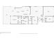 Detailed floorplan of the home's layout, showcasing the arrangement of rooms, including dimensions at 15707 Crystal Waters Dr, Wimauma, FL 33598