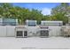 Outdoor grilling area featuring two large grills, perfect for residents to enjoy outdoor cooking at 201 W Laurel St # 307, Tampa, FL 33602