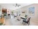 Cozy living room featuring an open floor plan, comfortable seating, and natural lighting at 2227 Golden Falcon Dr, Ruskin, FL 33570