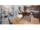 Open living space featuring kitchen, dining area and living room with modern appliances and cozy decor at 2227 Golden Falcon Dr, Ruskin, FL 33570