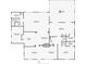 Detailed floorplan showcasing the layout with a spacious lanai, game room, and open-concept living spaces at 3408 W San Jose St, Tampa, FL 33629