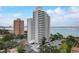 Exterior of a high-rise building with private balconies and landscaped grounds at 4141 Bayshore Blvd # 306, Tampa, FL 33611