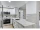 Contemporary kitchen with stainless steel appliances, ample counter space, and modern fixtures, creating a chef-friendly environment at 4141 Bayshore Blvd # 306, Tampa, FL 33611