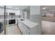 Bright kitchen showcasing stainless steel appliances, subway tile backsplash, and ample counter space, perfect for cooking at 4141 Bayshore Blvd # 306, Tampa, FL 33611