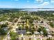 Aerial shot of neighborhood with a glimpse of the waterway at 4527 24Th S Ave, St Petersburg, FL 33711