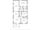 Detailed floor plan showcasing the layout of the bedrooms, bathrooms, kitchen, and living areas at 4527 24Th S Ave, St Petersburg, FL 33711