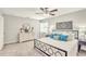 Serene bedroom featuring soft carpet, ample natural light, and sophisticated decor at 4527 24Th S Ave, St Petersburg, FL 33711