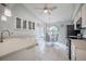 Cozy eat-in kitchen with modern appliances and lots of natural light at 5519 Greyston St, Palm Harbor, FL 34685