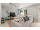 Relaxing living room with ceiling fan, and light gray walls, perfect for Gathering time at 6406 Sanctuary Creek Ln, Tampa, FL 33625