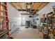 Unfinished garage space offering ample storage at 6490 Cape Hatteras Ne Way # 4, St Petersburg, FL 33702