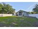 Spacious backyard with lush green grass and privacy fence, ideal for outdoor activities at 6933 Waterbrook Ct, Gibsonton, FL 33534