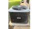 Exterior AC unit with some rust at 10206 Lakeview Dr, New Port Richey, FL 34654