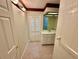 Bathroom featuring a single sink vanity and tile flooring at 10206 Lakeview Dr, New Port Richey, FL 34654