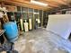 Interior view of the well pump and water treatment system at 10206 Lakeview Dr, New Port Richey, FL 34654