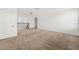 Bright, carpeted living room with staircase and natural light creates an inviting and airy atmosphere at 11841 Thicket Wood Dr, Riverview, FL 33579