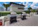 Outdoor grilling area with stainless steel grills for residents to enjoy at 1208 E Kennedy Blvd # 1125, Tampa, FL 33602