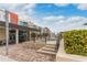 Outdoor jacuzzi with staircase and lush landscaping providing privacy and relaxation at 1208 E Kennedy Blvd # 1125, Tampa, FL 33602