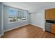 Modern kitchen with stainless steel appliances and views of the city skyline at 1208 E Kennedy Blvd # 1125, Tampa, FL 33602