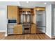 Gourmet kitchen featuring Viking stainless steel appliances and wood cabinetry at 1208 E Kennedy Blvd # 1125, Tampa, FL 33602