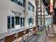 Outdoor patio of a restaurant with bar seating at 1208 E Kennedy Blvd # 1125, Tampa, FL 33602