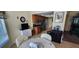 Cozy eat-in kitchen with stainless appliances and a breakfast table at 14324 Bronte Ct, Hudson, FL 34667