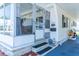 The front entrance to this home is flanked by a lovely sunroom and convenient covered parking in a quiet neighborhood at 18675 Us Highway 19 N # 140, Clearwater, FL 33764