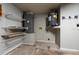 Unfinished basement area showing the mechanicals and offering ample storage space at 2604 Shilo Ct, Valrico, FL 33596
