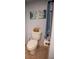 Powder room featuring an marine-themed decor, tiled floors, and modern fixtures at 2630 Pearce Dr # 104, Clearwater, FL 33764